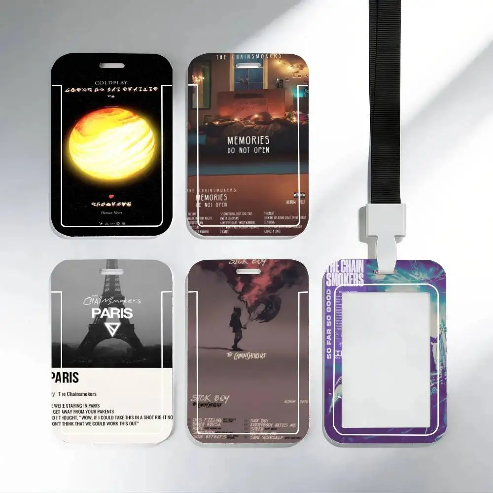 Band T-The Chainsmokers ID Card Holder Neck Strap Pendant Door Badge Holder Lanyards Keychain Work Credential
Band T-The Chainsmokers ID Card Holder Neck Strap Pendant Door Badge Holder Lanyards Keychain Work Credential
