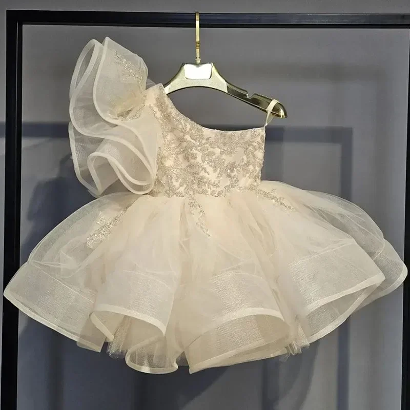 Baby Girl Princess Floral Sequins Dress Off Shoulder Infant Toddler Child Tulle Vestido Party Wedding Pageant Baby Clothes 1-12Y
Baby Girl Princess Floral Sequins Dress Off Shoulder Infant Toddler Child Tulle Vestido Party Wedding Pageant Baby Clothes 1-12Y