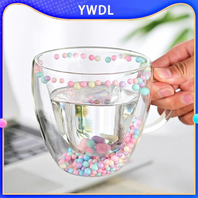 YWDL Heart Shaped Glass Mug Double Wall Glass Cup Heat-Resisting Wine Glasses Tea Mugs Milk Espresso Coffee Couple Cups
YWDL Heart Shaped Glass Mug Double Wall Glass Cup Heat-Resisting Wine Glasses Tea Mugs Milk Espresso Coffee Couple Cups