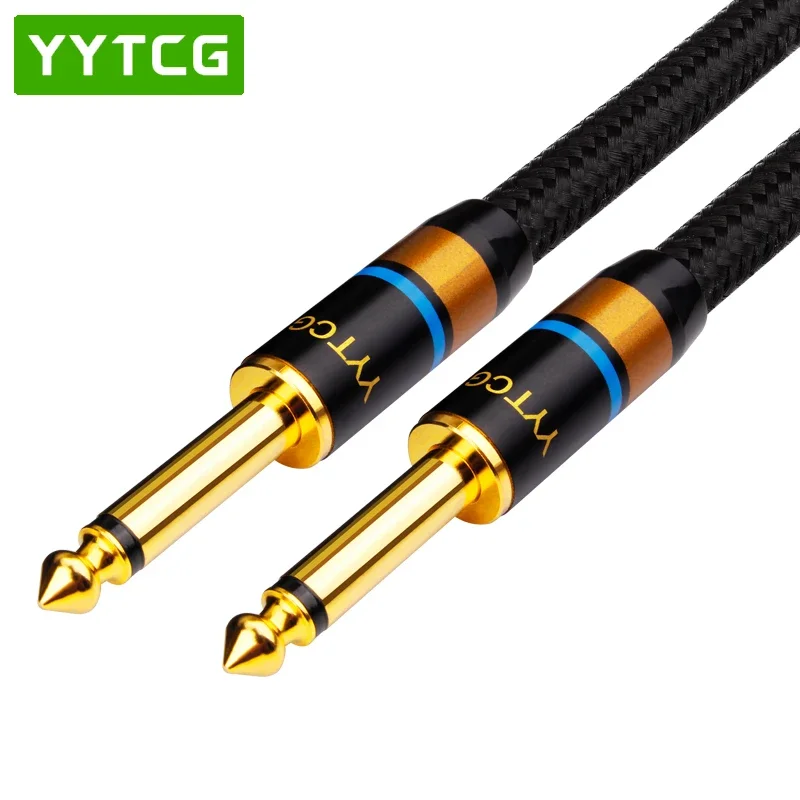 YYTCG HIFI MONO 6.5mm Cable 4N OFC 1/4" Jack 6.35mm Male to Male Cable with Copper Plated Plug
YYTCG HIFI MONO 6.5mm Cable 4N OFC 1/4" Jack 6.35mm Male to Male Cable with Copper Plated Plug