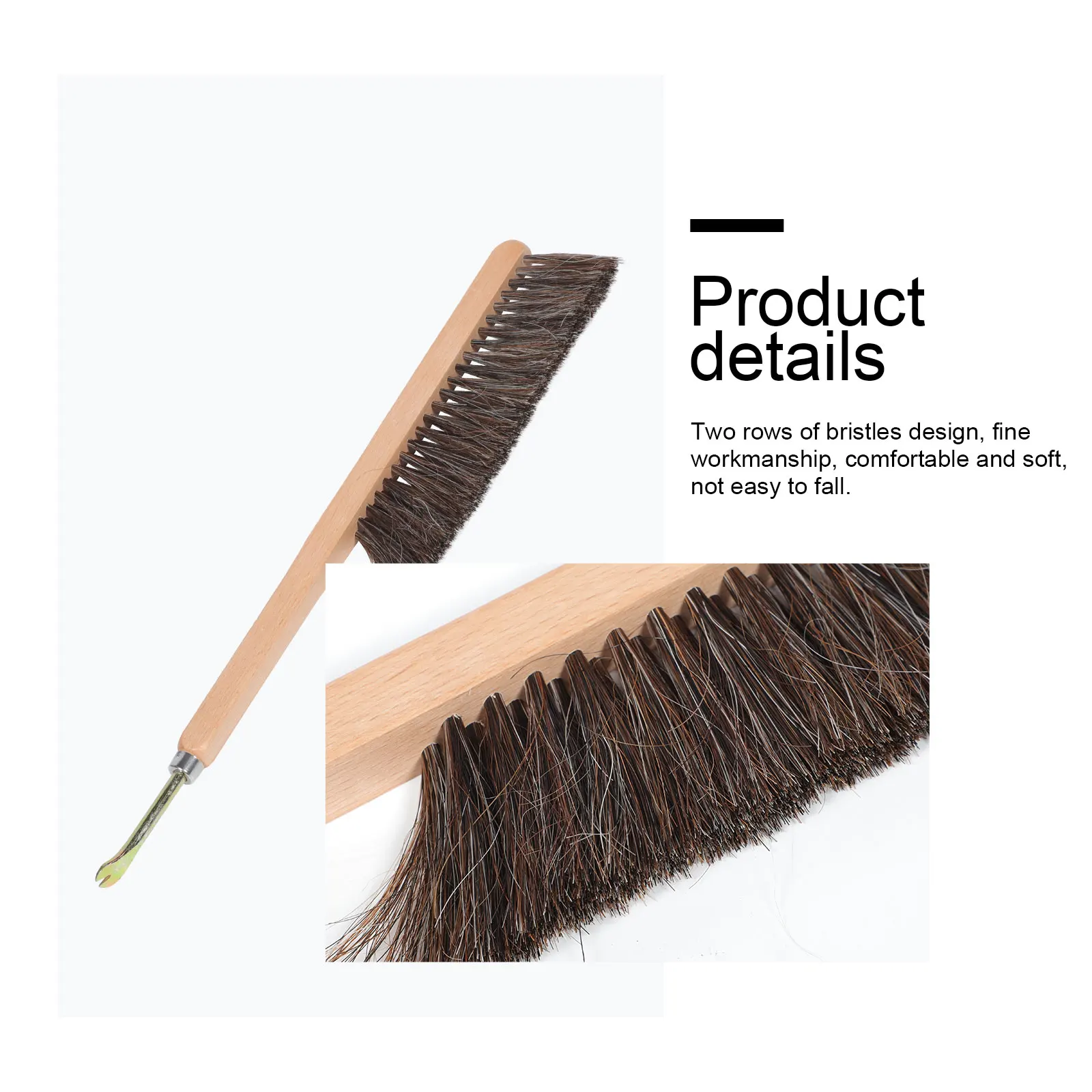 Beekeeping Tool Wooden Handle Double Row Horsehair Broom Nail Lifter for Hive Cleaning Lightweight Compact Bees Safe
Beekeeping Tool Wooden Handle Double Row Horsehair Broom Nail Lifter for Hive Cleaning Lightweight Compact Bees Safe