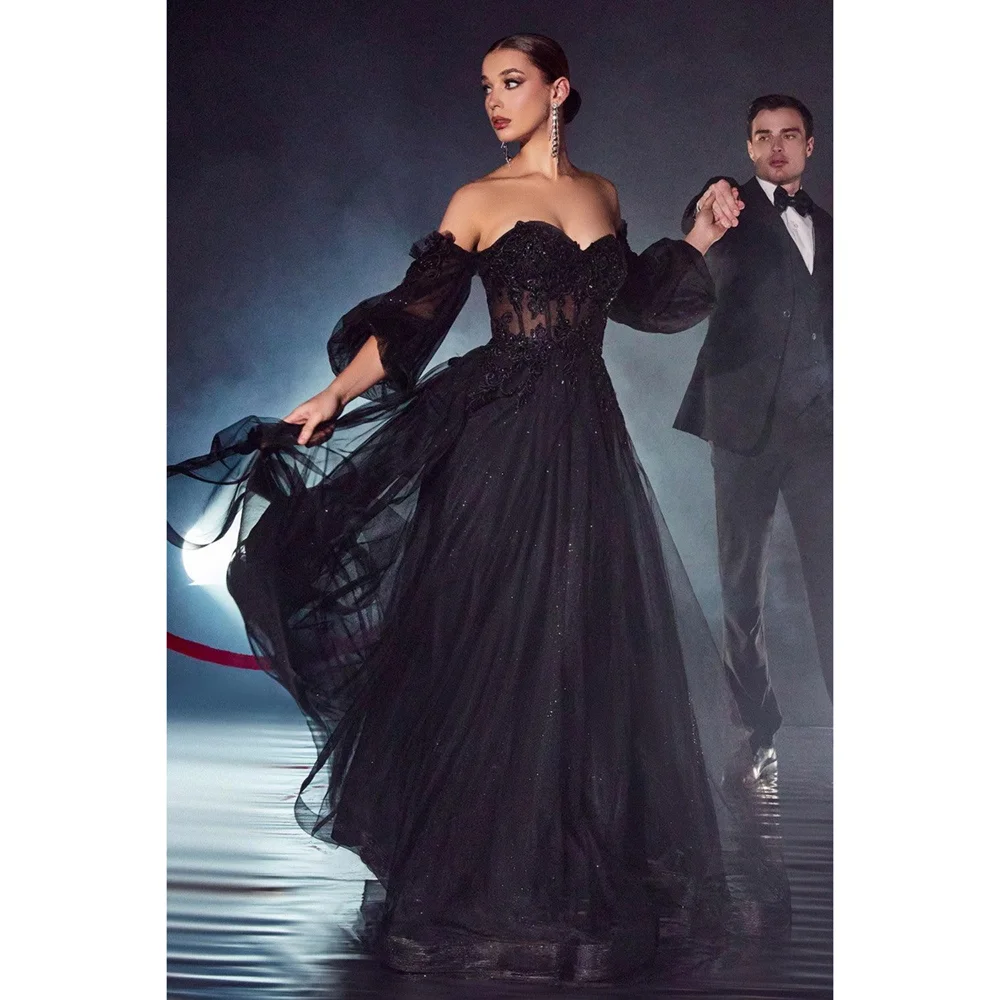 Elegant Sequined Evening Dresses Shiny Chic Strapless Lace Appliques Prom Gowns Fashion Floor Length Wedding Party Dresses
Elegant Sequined Evening Dresses Shiny Chic Strapless Lace Appliques Prom Gowns Fashion Floor Length Wedding Party Dresses