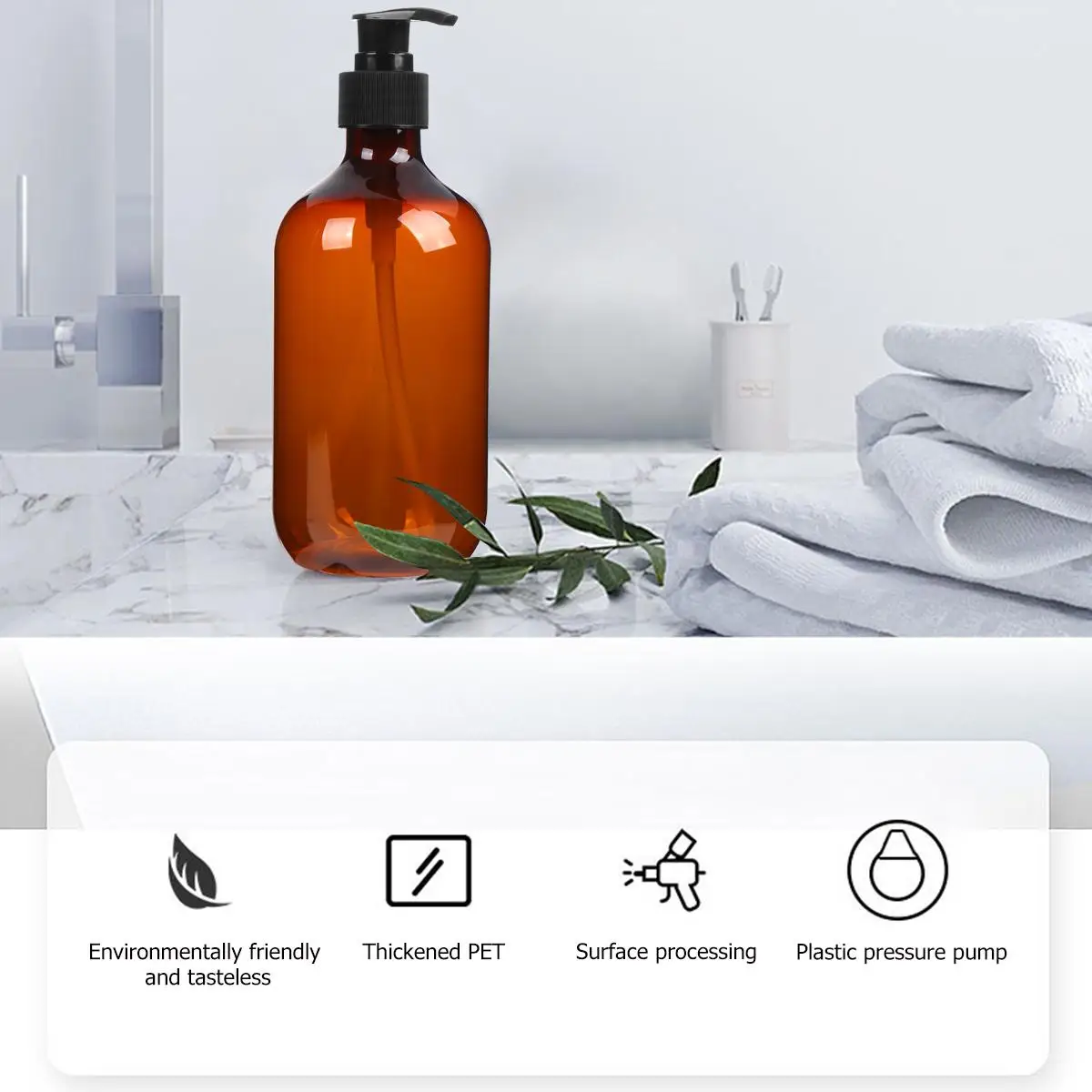 4pcs Travel Leak Proof Refillable PET Press Durable Thick Convenient Shapoo Bottles Portable Shampoo Bottle Set
4pcs Travel Leak Proof Refillable PET Press Durable Thick Convenient Shapoo Bottles Portable Shampoo Bottle Set