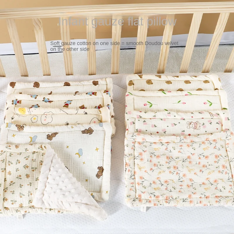 Baby Pure Cotton Pillow Breathable Lightweight Sweat-Absorbent Soft Pillow for Newborn Infant Home Daycare Travel Crib Bassinet
Baby Pure Cotton Pillow Breathable Lightweight Sweat-Absorbent Soft Pillow for Newborn Infant Home Daycare Travel Crib Bassinet