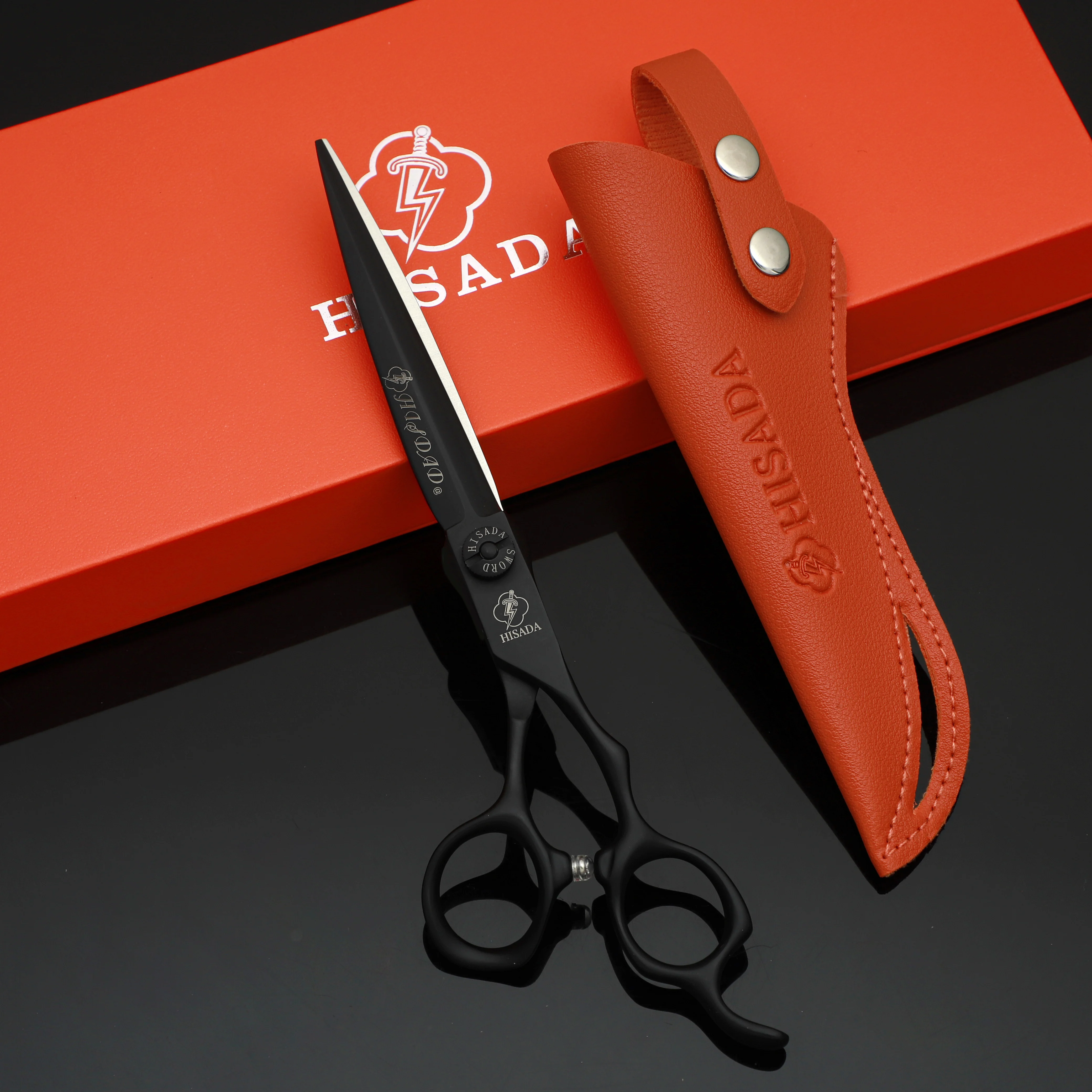 HISADA haircutting scissors 6.0 6.5 7.0 inch Black hair scissors VG10 material Salon exclusive High end hair scissors
HISADA haircutting scissors 6.0 6.5 7.0 inch Black hair scissors VG10 material Salon exclusive High end hair scissors