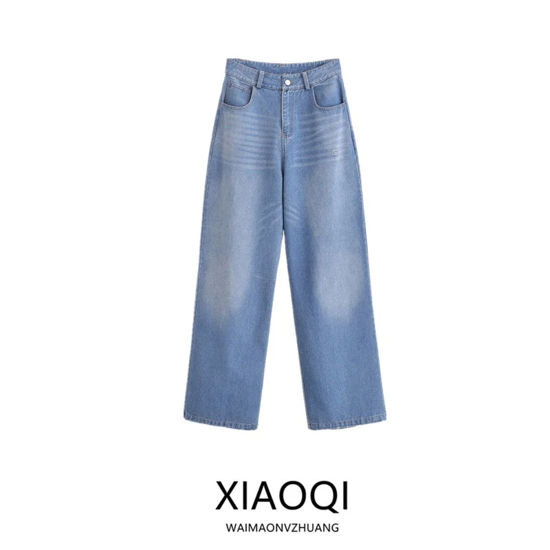 Spring 2025 Women's Faion High Waist Loose Jeans Hole Decoration Casual Sle Zipper Closure Long Pants Ladies Premium
Spring 2025 Women's Faion High Waist Loose Jeans Hole Decoration Casual Sle Zipper Closure Long Pants Ladies Premium
