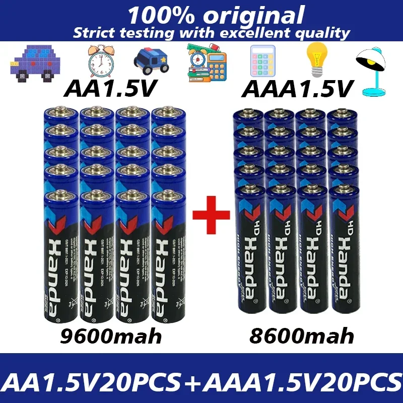 New AA1.5V9600mah+AAA 1.5V8600mah Disposable Carbon Zinc Manganese Dry Battery Suitable for Small Toys Remote Control Clock
New AA1.5V9600mah+AAA 1.5V8600mah Disposable Carbon Zinc Manganese Dry Battery Suitable for Small Toys Remote Control Clock