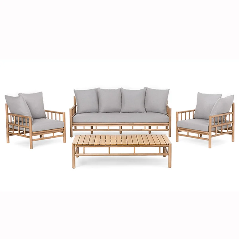 Outdoor rattan sofa, solid wood pomelo hotel terrace, garden, coffee table combination
Outdoor rattan sofa, solid wood pomelo hotel terrace, garden, coffee table combination