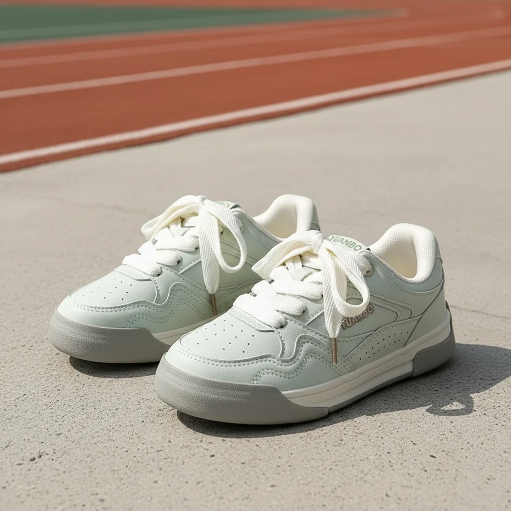 Women's Mint Green Retro Sneakers 2026 Spring Autumn Lace-Up Breathable Casual Platform Trainers for Ladies
Women's Mint Green Retro Sneakers 2026 Spring Autumn Lace-Up Breathable Casual Platform Trainers for Ladies