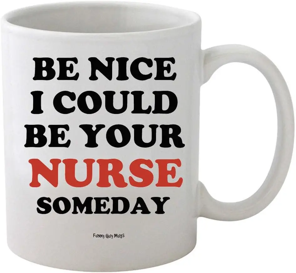 Забавная керамическая кружка Be Your Nurse Someday — идеальный подарок для медсестер и студентов-медсестер
Забавная керамическая кружка Be Your Nurse Someday — идеальный подарок для медсестер и студентов-медсестер