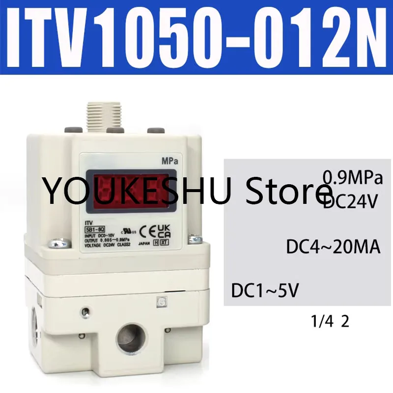 New original electrical proportional valve ITV1050-012N No data cable no bracket
New original electrical proportional valve ITV1050-012N No data cable no bracket