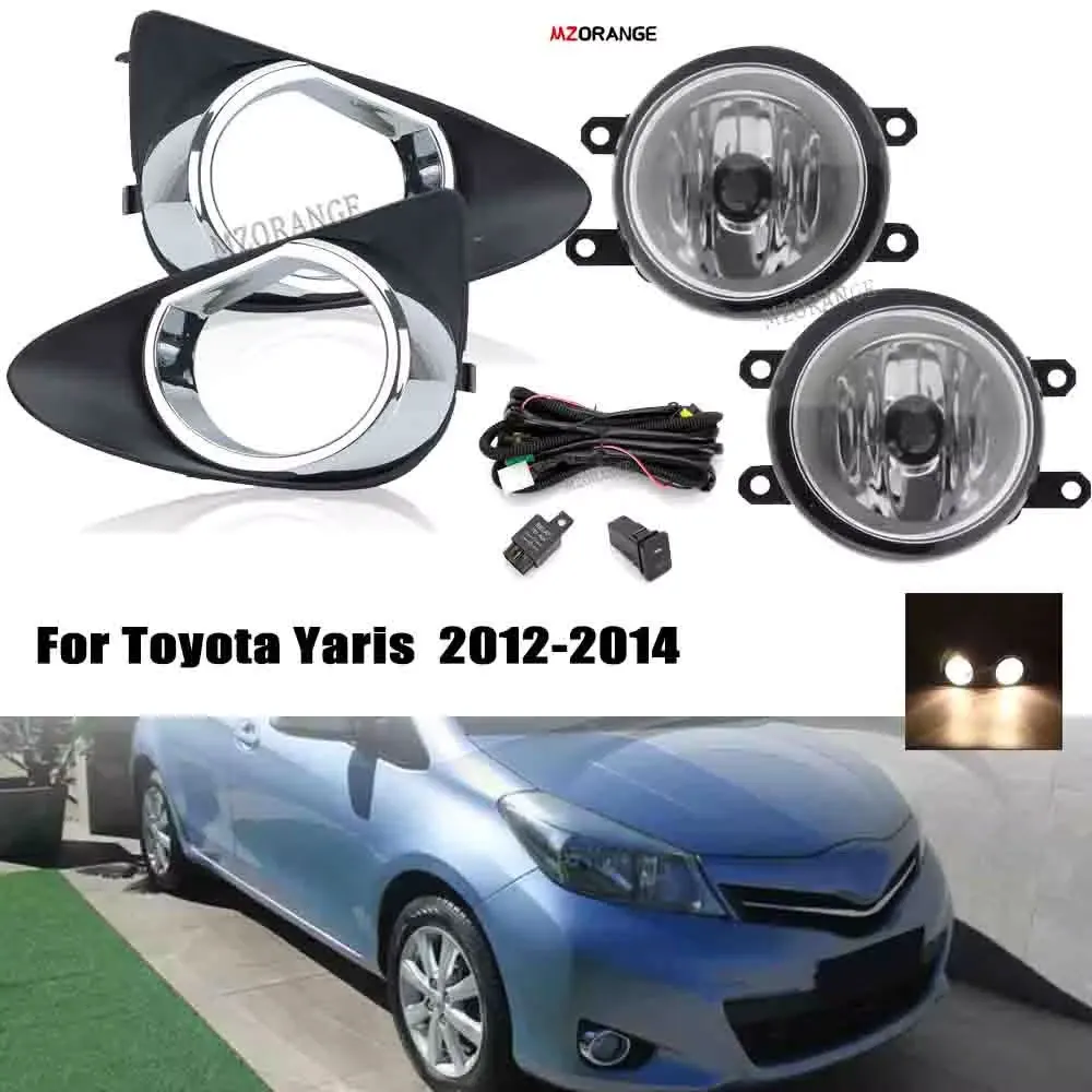 Fog Light For Toyota Yaris Hatchback 2012 2013 2014 headlight fog lights cover frame Wires 1 set car accessories
Fog Light For Toyota Yaris Hatchback 2012 2013 2014 headlight fog lights cover frame Wires 1 set car accessories