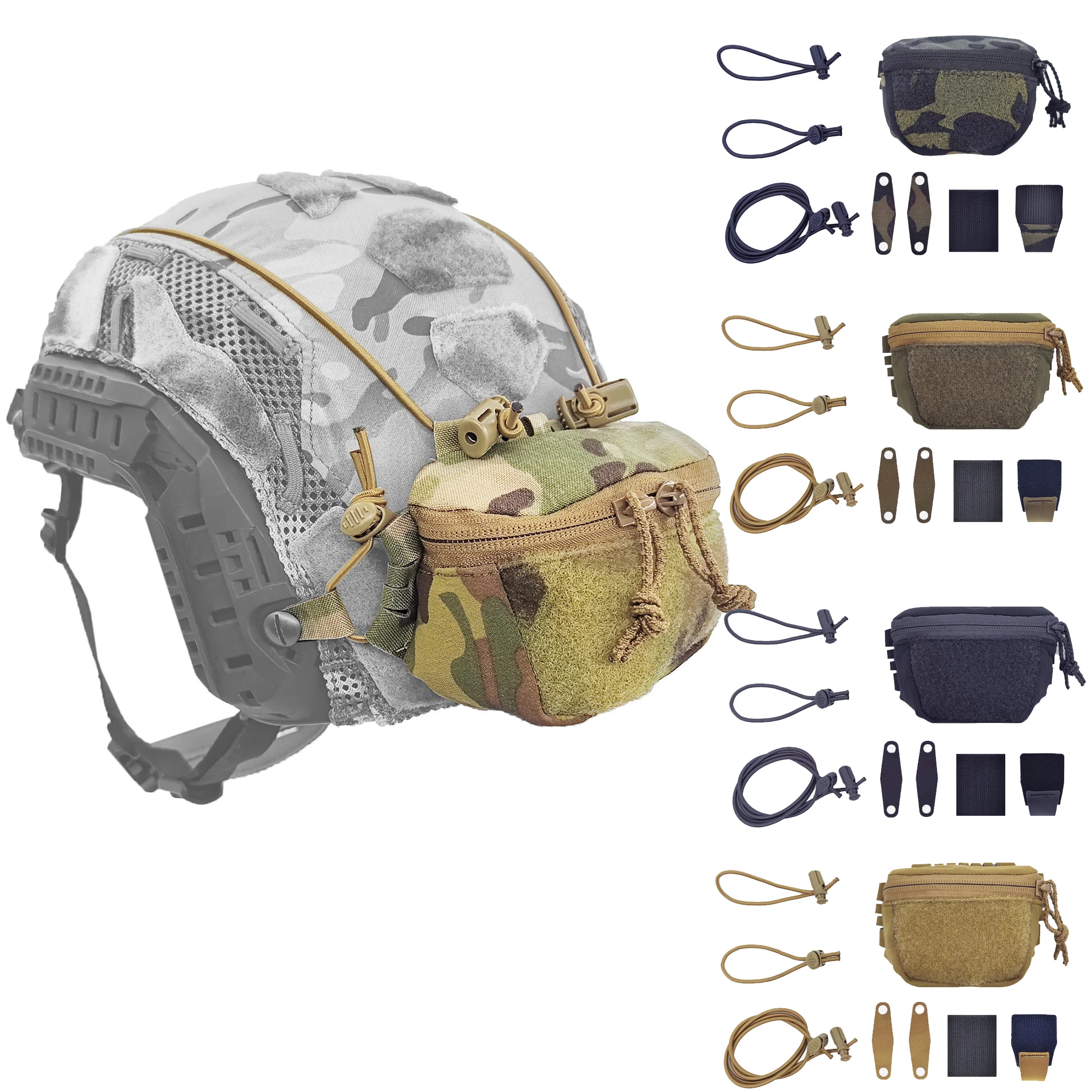 Airsoft Helmet SC Style Helmet Rear NVG Battery Pouch Gear Tactical Helmet Counterweight Battery Pouch Storage Bag Accessories
Airsoft Helmet SC Style Helmet Rear NVG Battery Pouch Gear Tactical Helmet Counterweight Battery Pouch Storage Bag Accessories