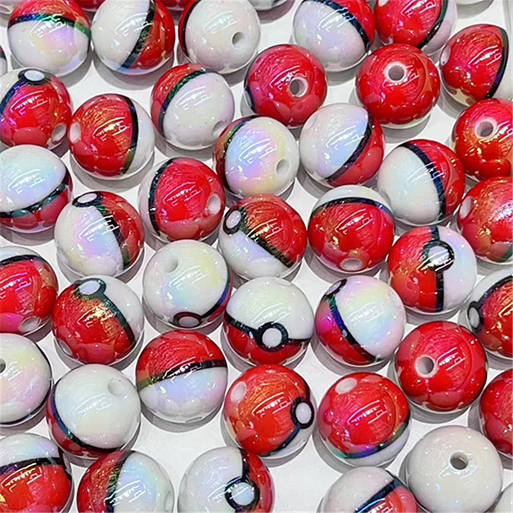 10/30pcs for Pokemon through-hole beaded DIY 16mm mobile phone chain keychain beaded pen accessory material
10/30pcs for Pokemon through-hole beaded DIY 16mm mobile phone chain keychain beaded pen accessory material