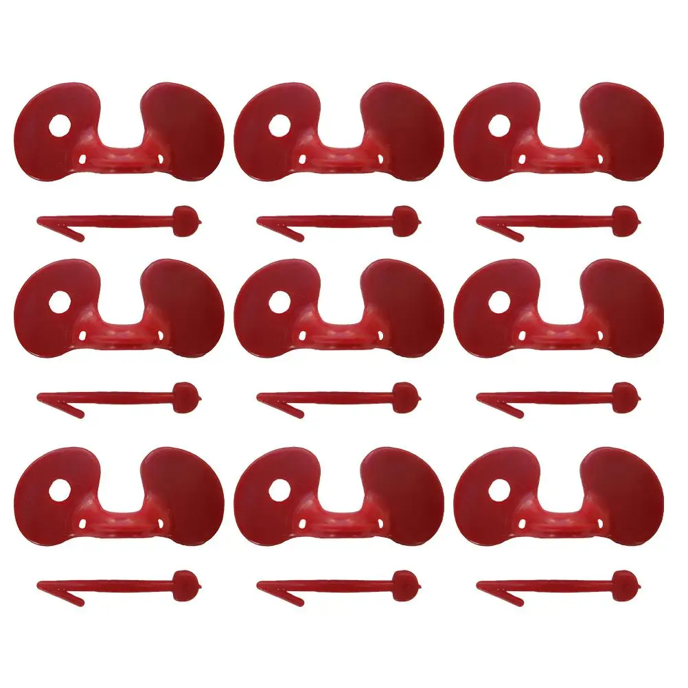 100 Pcs Chicken Glasses Durable Plastic Farm Supplies Anti Pecking Garden Courtyard Greenhouse Pet Shop ToysChicken Peepers
100 Pcs Chicken Glasses Durable Plastic Farm Supplies Anti Pecking Garden Courtyard Greenhouse Pet Shop ToysChicken Peepers
