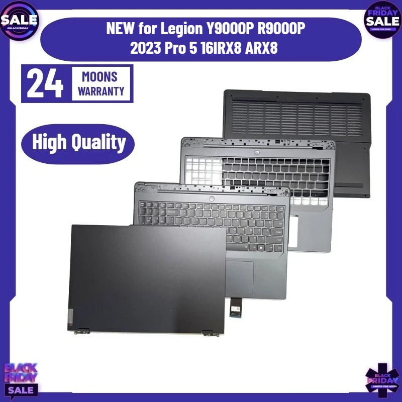 NEW for Legion Y9000P R9000P 2023 Pro 5 16IRX8 ARX8 Laptop LCD Back Cover Front Bezel Palmrest Bottom Keyboard
NEW for Legion Y9000P R9000P 2023 Pro 5 16IRX8 ARX8 Laptop LCD Back Cover Front Bezel Palmrest Bottom Keyboard