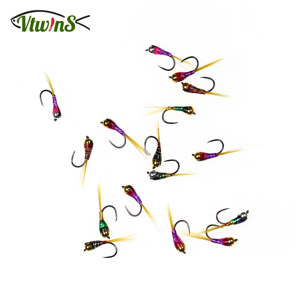 Vtwins 4/6PCS Epoxy Perdigon Nymph Barbless Czech Nymphs Fast Sink Wet Fly Euro Nymph For Trout Fishing Lures Baits 18#
Vtwins 4/6PCS Epoxy Perdigon Nymph Barbless Czech Nymphs Fast Sink Wet Fly Euro Nymph For Trout Fishing Lures Baits 18#