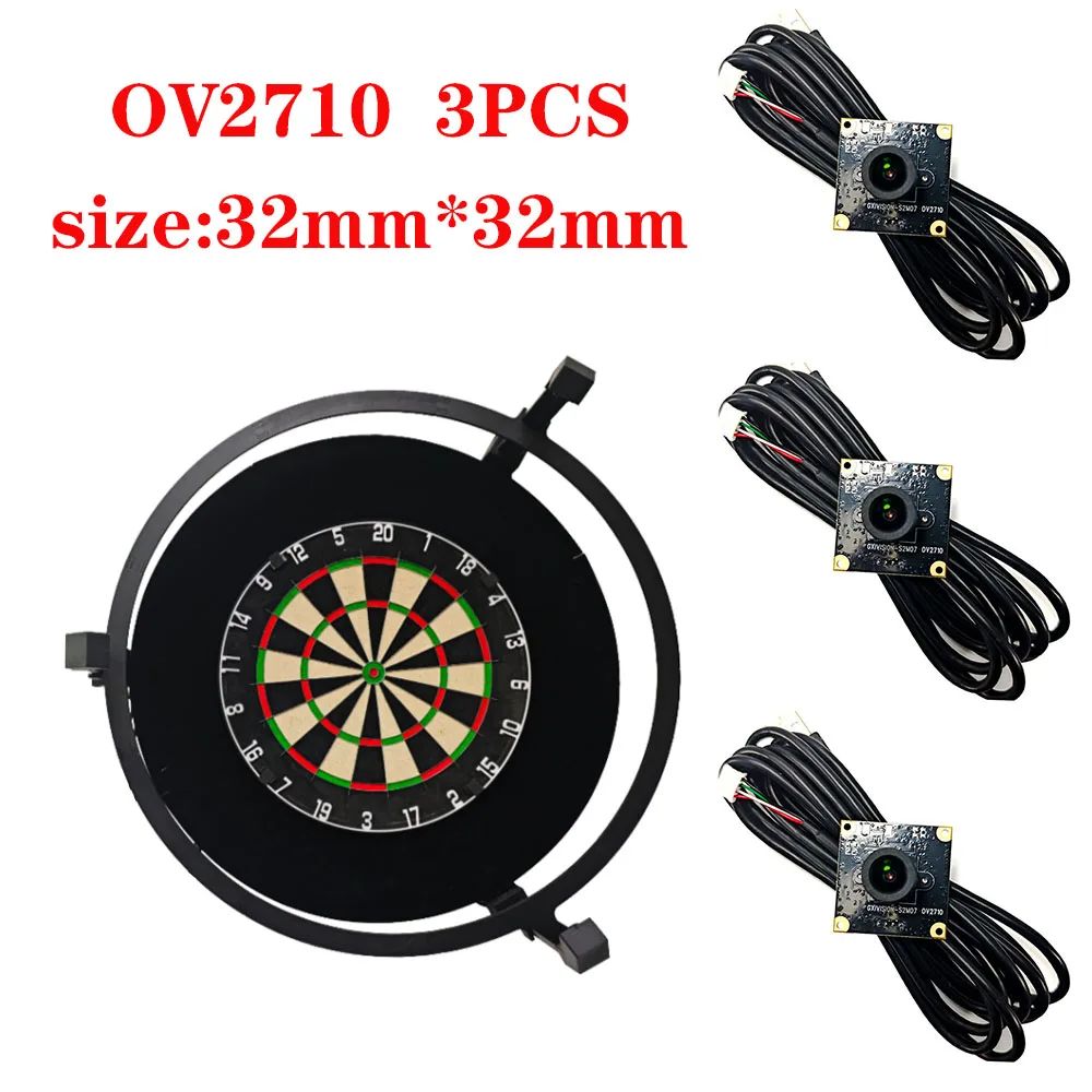 OV2710 Autodarts.io DIY Camera Module GXIVISION 2MP 1280*1024 30fps 100 Degree Over 99% Accuracy Rate
OV2710 Autodarts.io DIY Camera Module GXIVISION 2MP 1280*1024 30fps 100 Degree Over 99% Accuracy Rate
