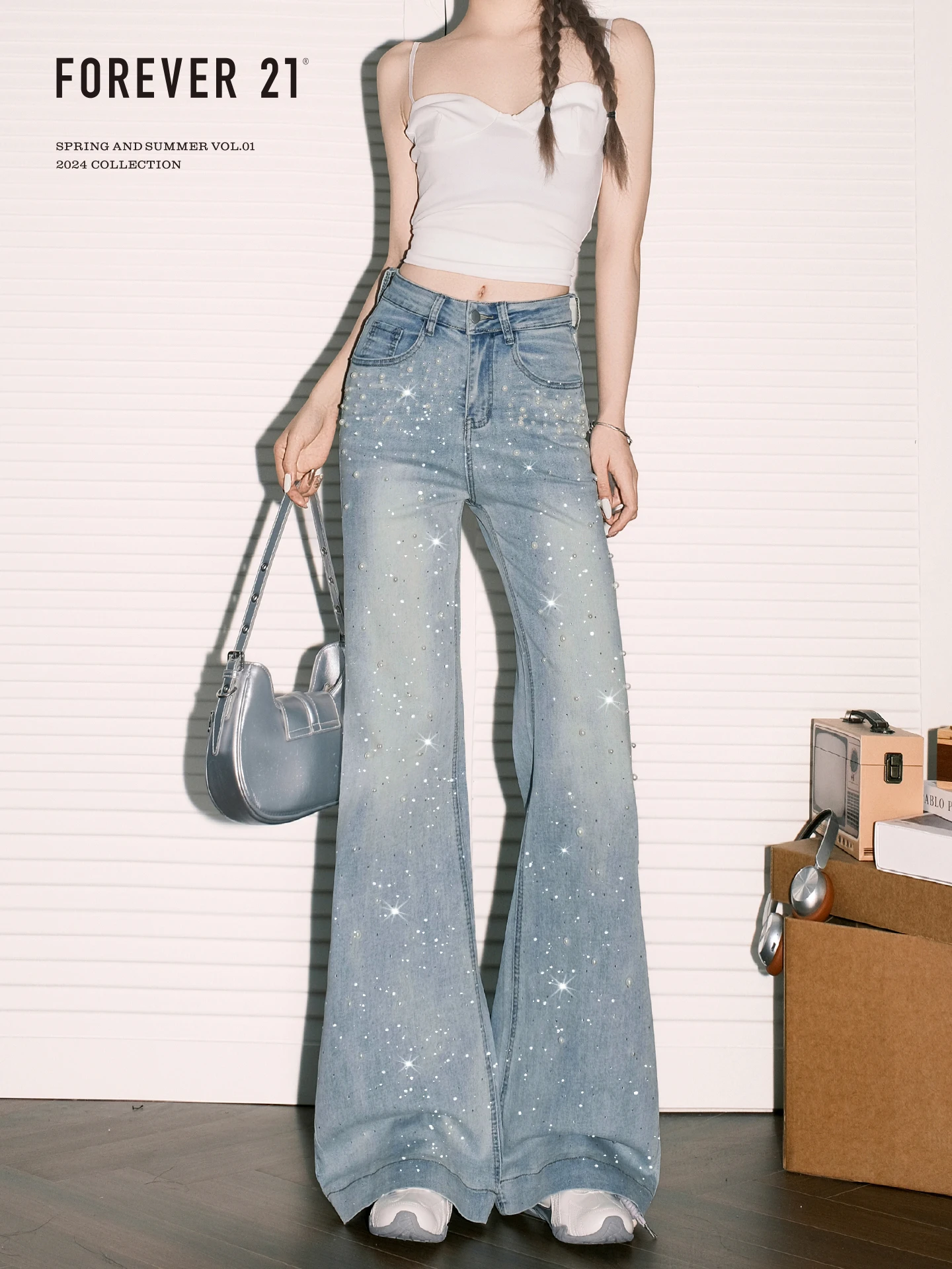 High Waist Bell Bottom Denim Jeans Women's Design Sense Ironed Diamond Not Legging Drapey Hoof Pants American Style
High Waist Bell Bottom Denim Jeans Women's Design Sense Ironed Diamond Not Legging Drapey Hoof Pants American Style