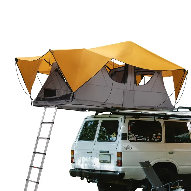 Lightweight Waterproof Soft Shell Rooftop Tent for Car Quick Setup 3-4 Person Capacity for 4x4 Offroad Overlanding Camping
Lightweight Waterproof Soft Shell Rooftop Tent for Car Quick Setup 3-4 Person Capacity for 4x4 Offroad Overlanding Camping