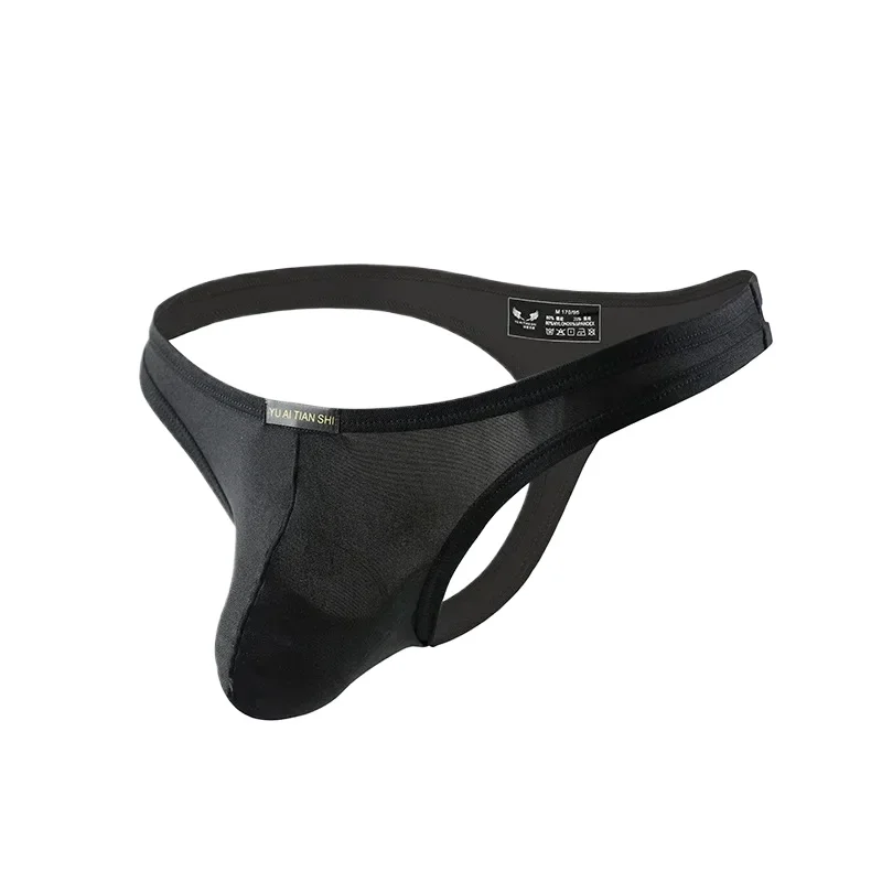 Ice Silk Bugle Thong for Men Sexy U Convex Pouch Underwear Gays Erotic Low Waist T Back Underwear Transparent Quick Dry G-string
Ice Silk Bugle Thong for Men Sexy U Convex Pouch Underwear Gays Erotic Low Waist T Back Underwear Transparent Quick Dry G-string