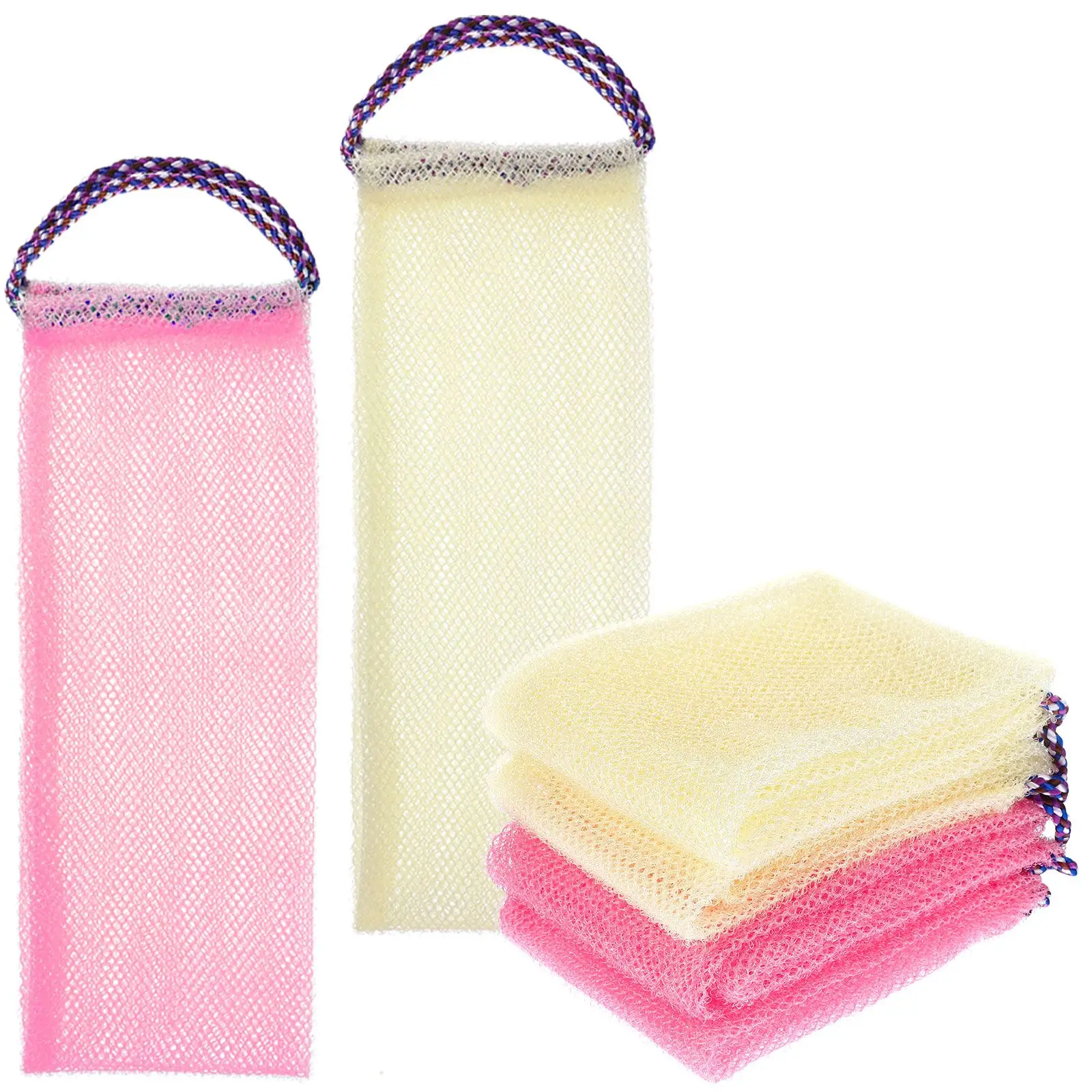 Nylon Back Towel Long Bathing Washcloth Strip Bath Scrubber Towels Carry Travel Friendly Premium Material
Nylon Back Towel Long Bathing Washcloth Strip Bath Scrubber Towels Carry Travel Friendly Premium Material