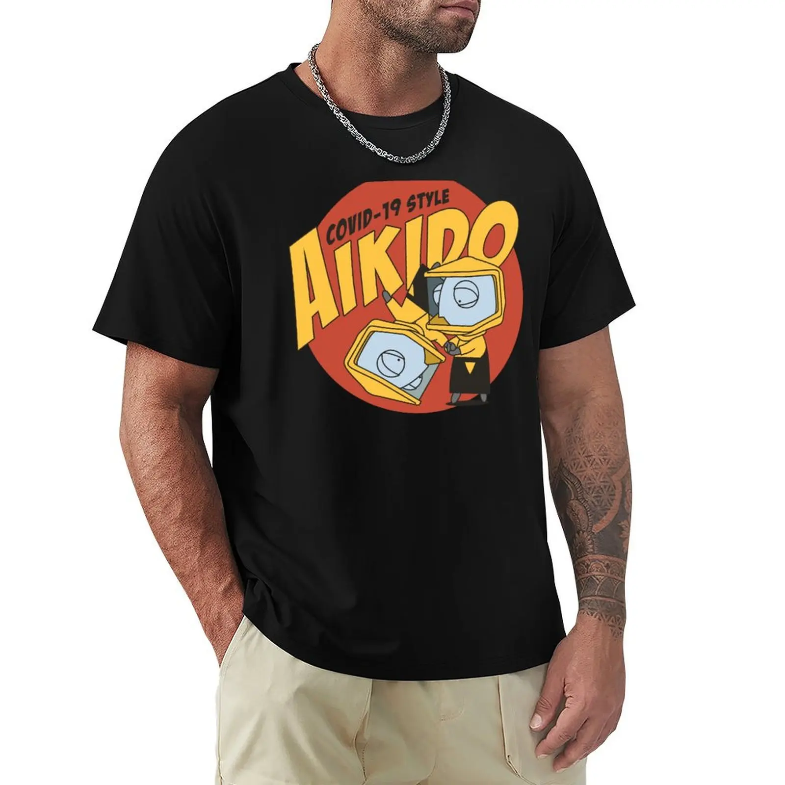 Corona Safe Aikido T-Shirt Casual Light Summer Short Sleeve Top
Corona Safe Aikido T-Shirt Casual Light Summer Short Sleeve Top