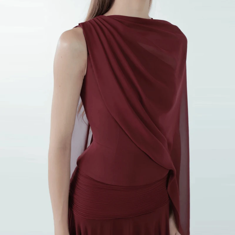 Spring Summer Chiffon Two Piece Set Women's O-neck Top and Long Skirt Party Suit Sexy Hollow Out Pleated Solid Vacation Outfits
Spring Summer Chiffon Two Piece Set Women's O-neck Top and Long Skirt Party Suit Sexy Hollow Out Pleated Solid Vacation Outfits