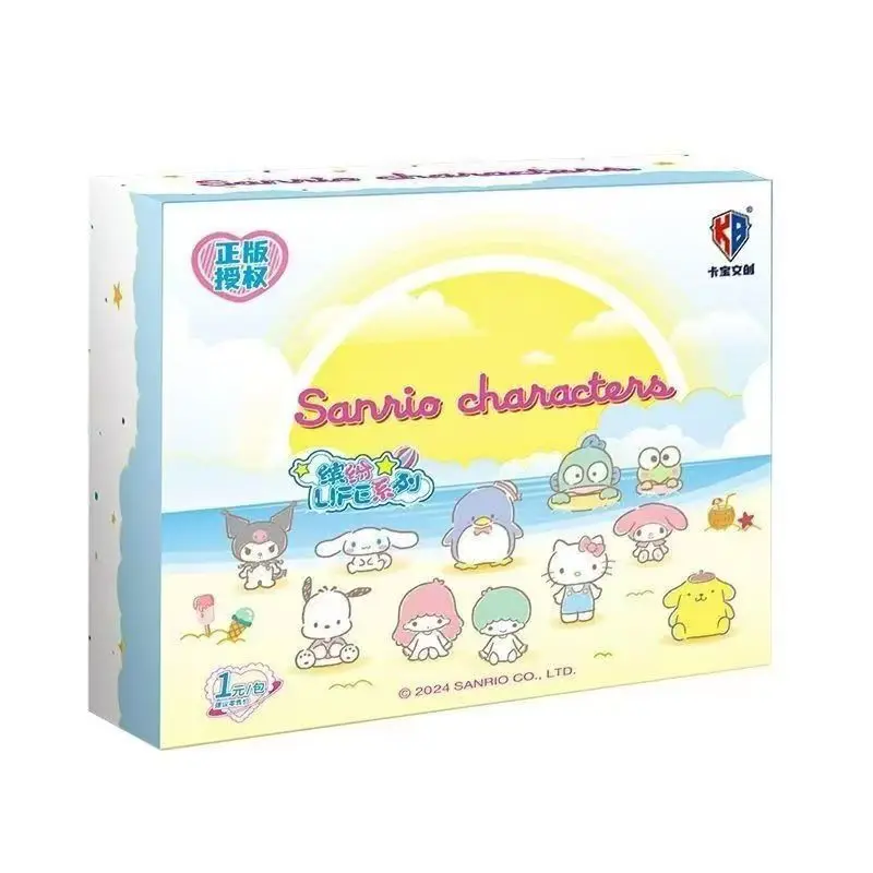 KABAO Original Sanrio Kuromi Hello Kitty My Melody Shining Collectible Card Game Trading Card Toys For Girl's Birthday Gift
KABAO Original Sanrio Kuromi Hello Kitty My Melody Shining Collectible Card Game Trading Card Toys For Girl's Birthday Gift