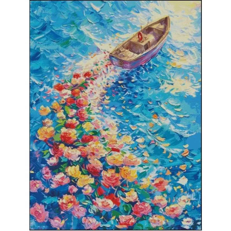 Flower Sea 14CT 16CT Printed On Canvas Cross Stitch DIY Set Chinese Pattern Kit Home Needlework Embroidery 90 Colors
Flower Sea 14CT 16CT Printed On Canvas Cross Stitch DIY Set Chinese Pattern Kit Home Needlework Embroidery 90 Colors