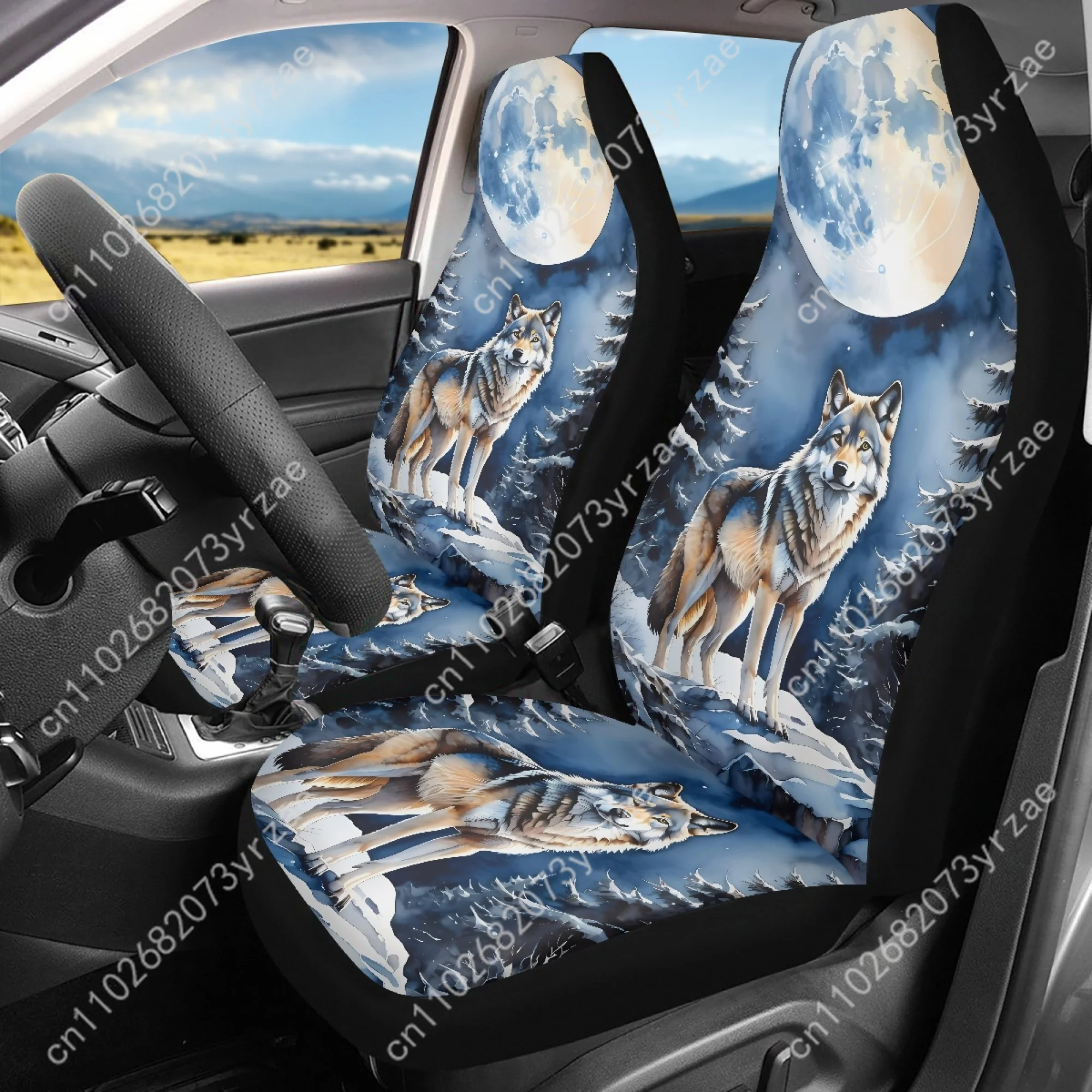 The Moon Wolf Car Seat Covers Universal Environmentally Friendly Interior Decorations Comfortable Breathable Car Seat Covers
The Moon Wolf Car Seat Covers Universal Environmentally Friendly Interior Decorations Comfortable Breathable Car Seat Covers