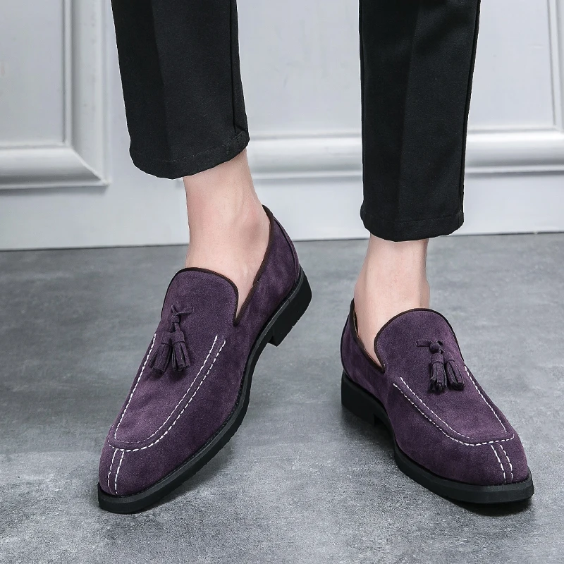 Suede Inspired Loafers with Low Heels Breathable Lightweight Minimalist Business Attire Driving Hairstylist Lazy Shoes
Suede Inspired Loafers with Low Heels Breathable Lightweight Minimalist Business Attire Driving Hairstylist Lazy Shoes