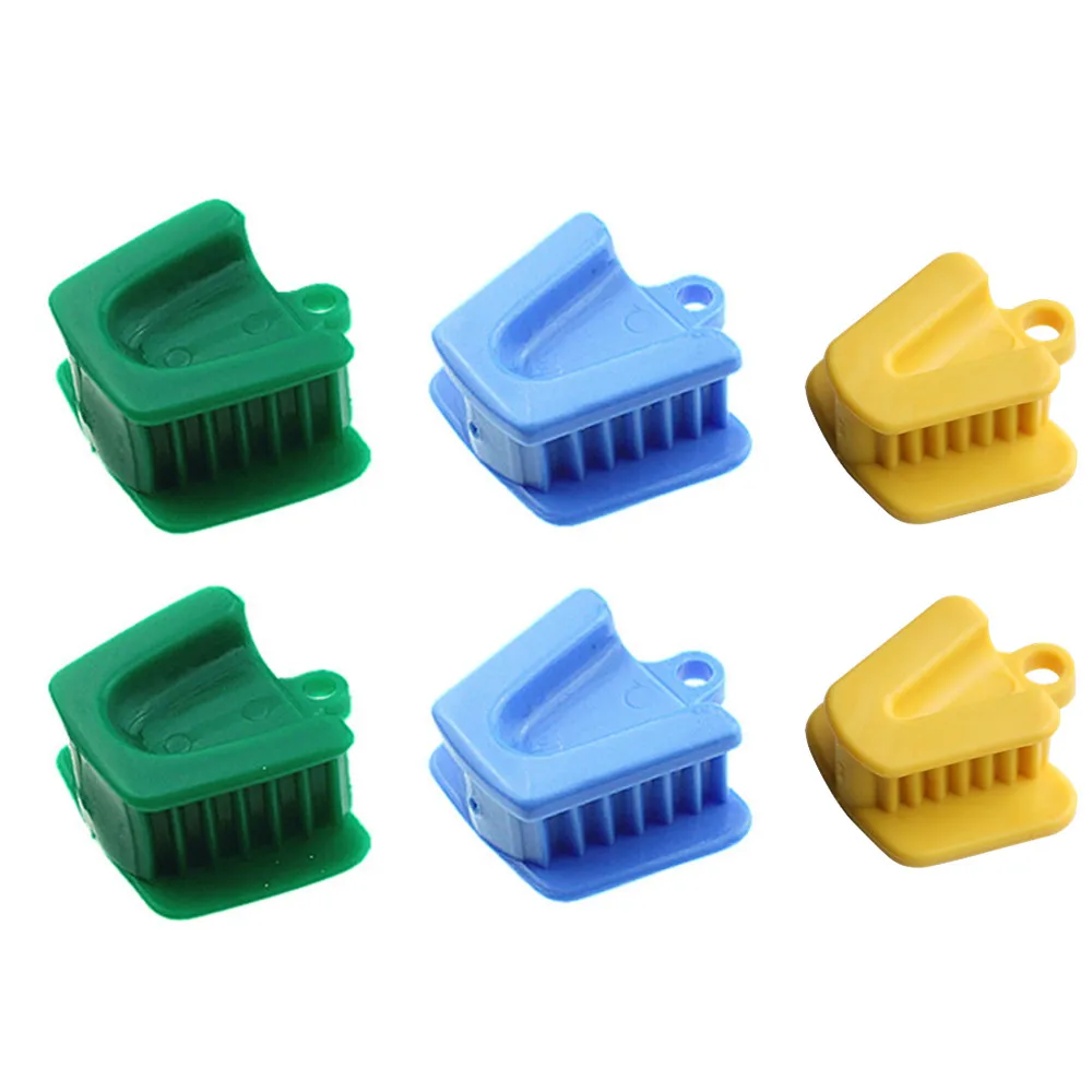2 Sets (6pcs) Dental Silicone Occlusal Pad Teeth Prop Bite Block Rubber Opener Retractor Dentistry Tools Dentist Materials
2 Sets (6pcs) Dental Silicone Occlusal Pad Teeth Prop Bite Block Rubber Opener Retractor Dentistry Tools Dentist Materials