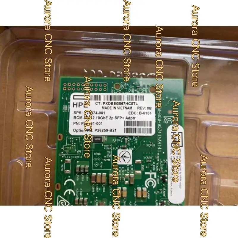 Новая коммуникационная карта HPE BCM57412 Ethernet 10Gb с 2 портами SFP, модель P26259-B21, быстрая доставка
Новая коммуникационная карта HPE BCM57412 Ethernet 10Gb с 2 портами SFP, модель P26259-B21, быстрая доставка