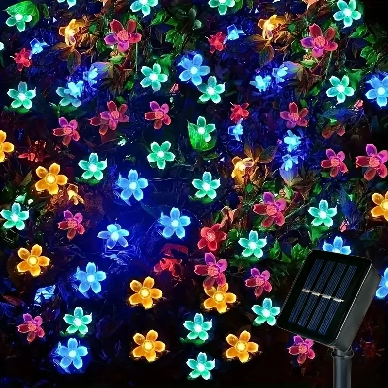 Sakura solar string light - 200/100/50/20 LED, 8 lighting modes, 5 colors to choose from, suitable for outdoor decoration
Sakura solar string light - 200/100/50/20 LED, 8 lighting modes, 5 colors to choose from, suitable for outdoor decoration