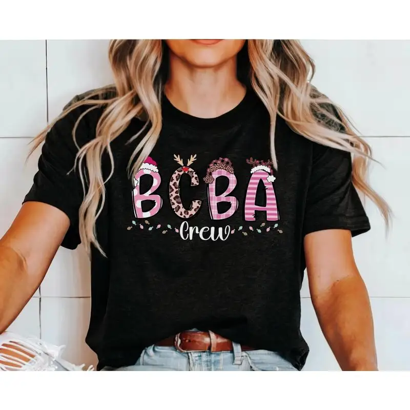 Christmas BCBA T Shirt Comfort Colors Behavior AnalysT Mental Health Board Certified RBT
Christmas BCBA T Shirt Comfort Colors Behavior AnalysT Mental Health Board Certified RBT