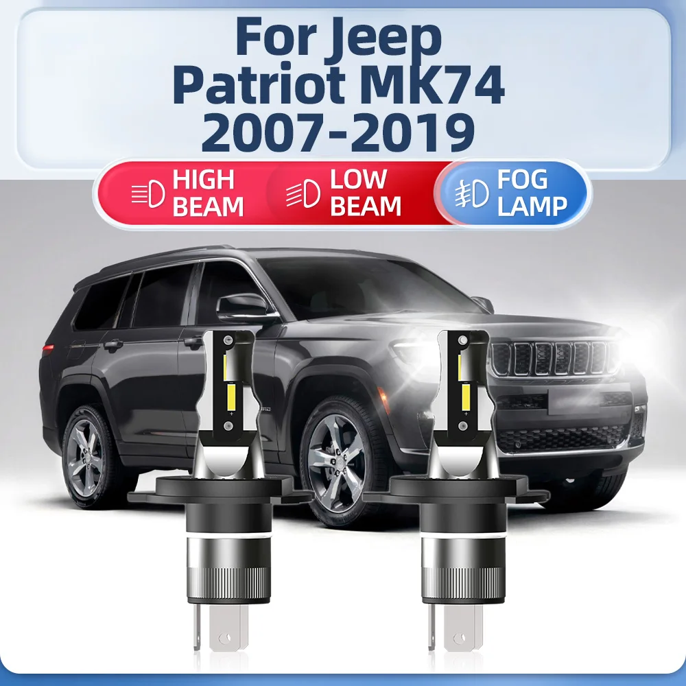 20000LM H4 LED Car Headlight Bulbs 120W Turbo Auto Lamps 12V 6000K For Jeep Patriot MK74 2007-2013 2014 2015 2016 2017 2018 2019
20000LM H4 LED Car Headlight Bulbs 120W Turbo Auto Lamps 12V 6000K For Jeep Patriot MK74 2007-2013 2014 2015 2016 2017 2018 2019