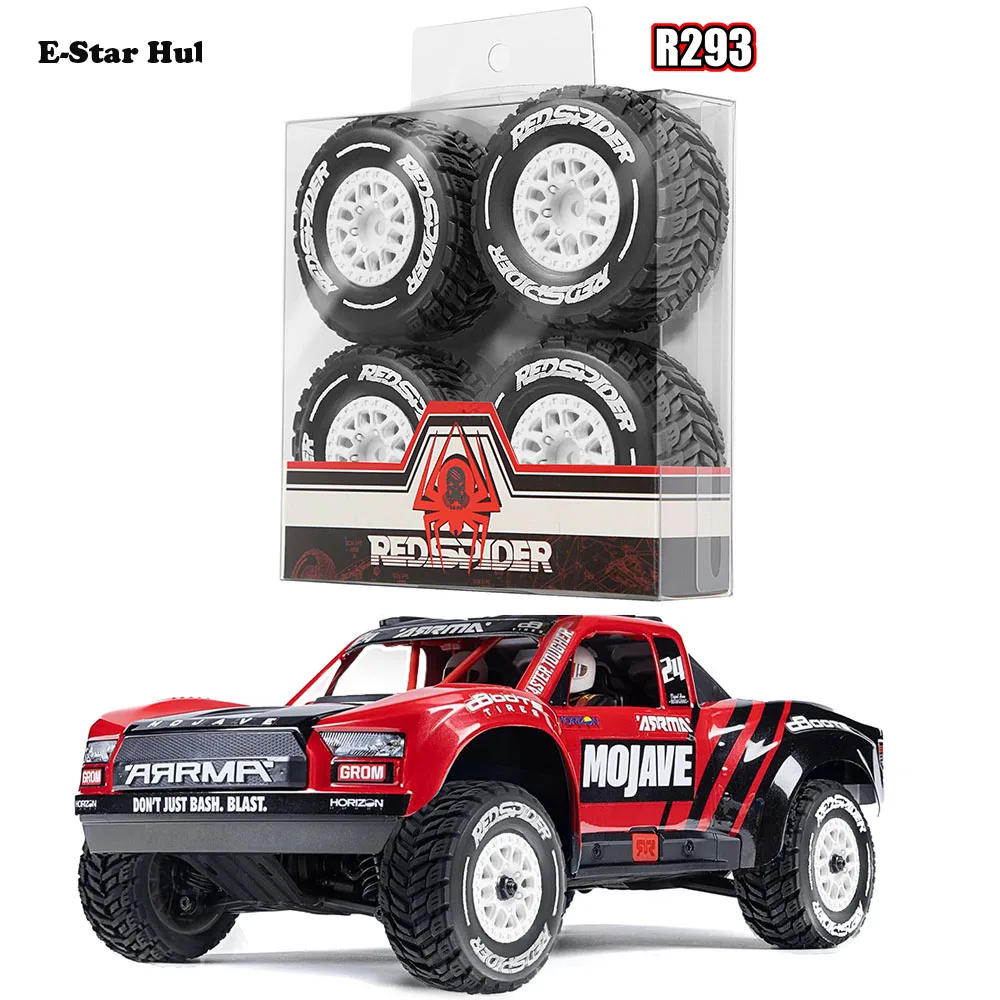 4PCS 65mm RC Tires Wheel 12mm Hex Hub for Arrma Mini MOJAVE GROM 1/14 RC Car Upgrade Parts Accessories
4PCS 65mm RC Tires Wheel 12mm Hex Hub for Arrma Mini MOJAVE GROM 1/14 RC Car Upgrade Parts Accessories