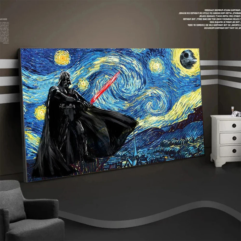 Abstract Van Gogh Starry Night Poster Prints For Living Room Canvas Painting Wall Art Home Decor No Frame
Abstract Van Gogh Starry Night Poster Prints For Living Room Canvas Painting Wall Art Home Decor No Frame