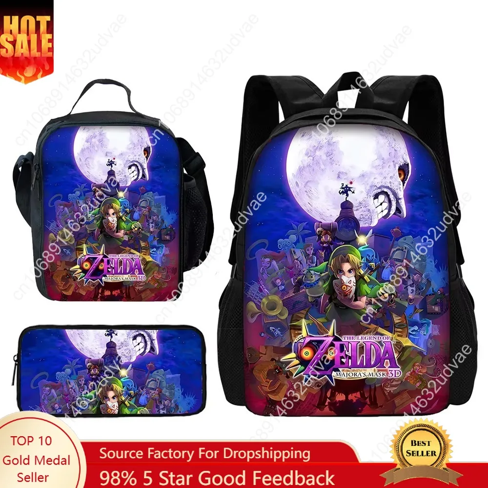 The Game L-Legend 3 pcs set Child School Backpack with Lunch Bags ,Pencil Bags School Bags for Boys Girls Best Gift
The Game L-Legend 3 pcs set Child School Backpack with Lunch Bags ,Pencil Bags School Bags for Boys Girls Best Gift