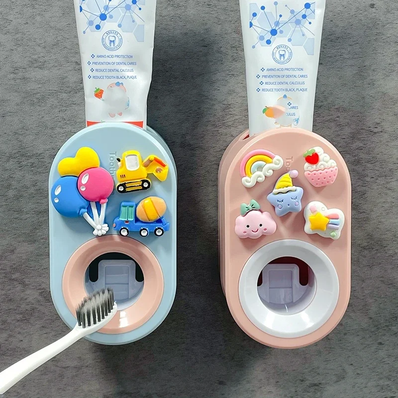 Wall Mounted Automatic Toothpaste Dispenser Dustproof Bathroom Accessories Toothpaste Distributeur dentifrice Soporte cepillo uv
Wall Mounted Automatic Toothpaste Dispenser Dustproof Bathroom Accessories Toothpaste Distributeur dentifrice Soporte cepillo uv