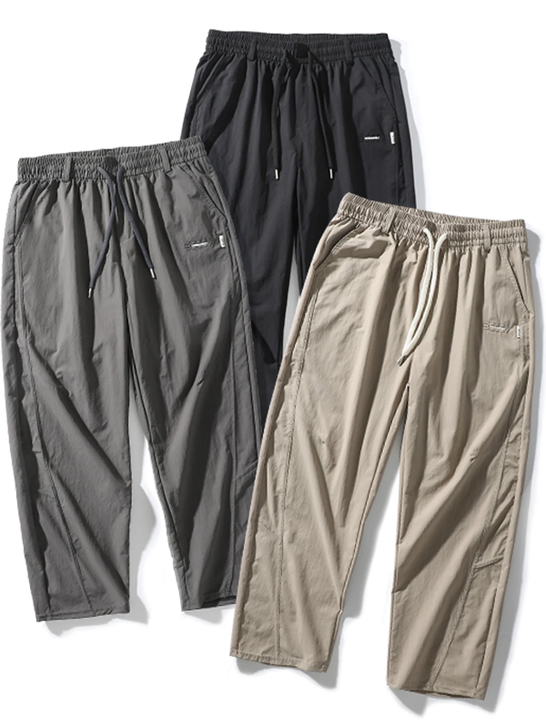 Men's Summer Casual Pants Breathable Lightweight Quick Dry Loose Fit Versatile Comfortable Straight Leg mid Waist Trousers
Men's Summer Casual Pants Breathable Lightweight Quick Dry Loose Fit Versatile Comfortable Straight Leg mid Waist Trousers