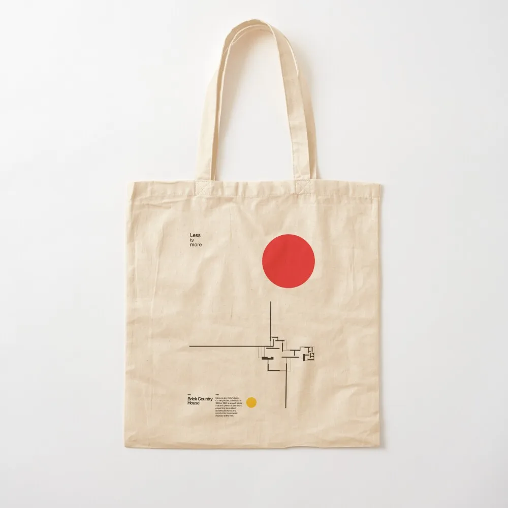 Brick Country House, Ludwig Mies van der Rohe, Minimal Architecture Bauhaus Design Wall Art Tote Bag canvas bags tote bag custom
Brick Country House, Ludwig Mies van der Rohe, Minimal Architecture Bauhaus Design Wall Art Tote Bag canvas bags tote bag custom