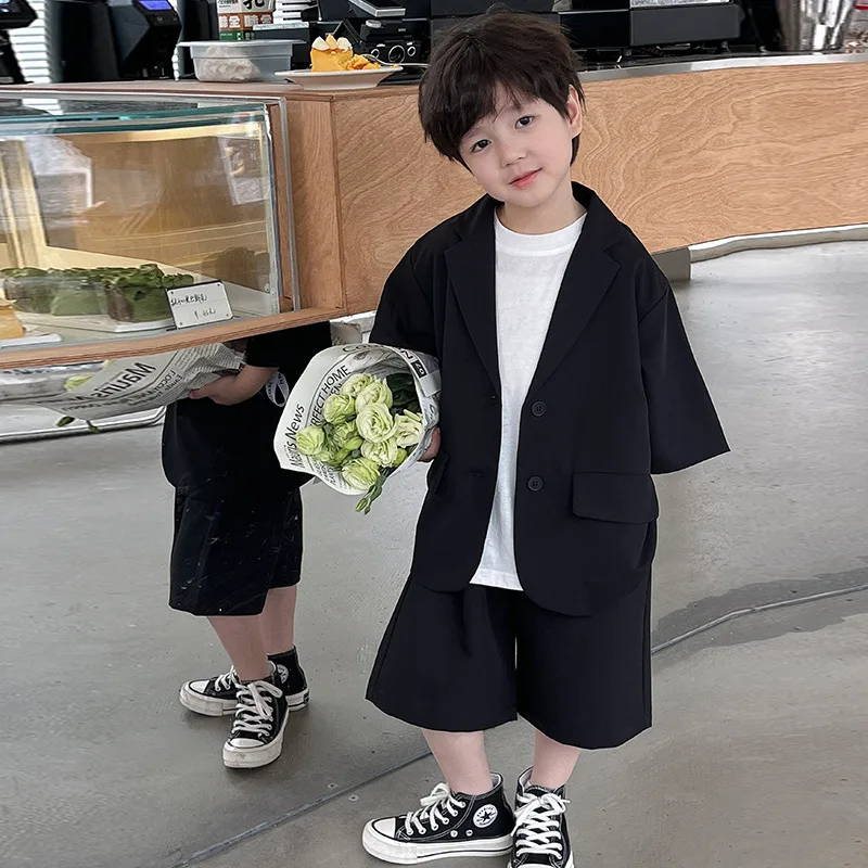 Children's Boys' Spring And Autumn Suit Sets 2026 New Fashionable Children's Summer Clothes Boys' Casual Smart Sportswear
Children's Boys' Spring And Autumn Suit Sets 2026 New Fashionable Children's Summer Clothes Boys' Casual Smart Sportswear