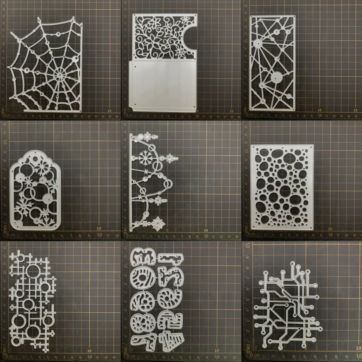 9 kinds Spider Web Frame Metal Cutting Dies Stencils For DIY Scrapbooking Decorative Embossing Handcraft Die CutsTemplate
9 kinds Spider Web Frame Metal Cutting Dies Stencils For DIY Scrapbooking Decorative Embossing Handcraft Die CutsTemplate