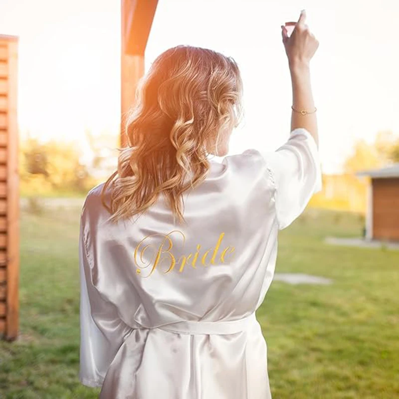 12 Pcs Bridesmaid Robes Bride Kimono for Wedding Day Satin Embroidered Bridal Party Robes
12 Pcs Bridesmaid Robes Bride Kimono for Wedding Day Satin Embroidered Bridal Party Robes