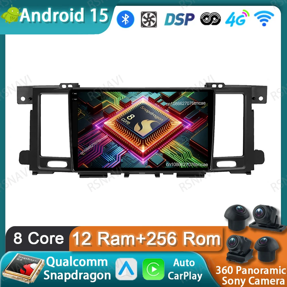 Car Radio Android 15 For Nissan Patrol (Y62) 2010-2020 Viedo Player Stereo Wireless Carplay Auto Navigation Head Unit BT 5G WIFI
Car Radio Android 15 For Nissan Patrol (Y62) 2010-2020 Viedo Player Stereo Wireless Carplay Auto Navigation Head Unit BT 5G WIFI