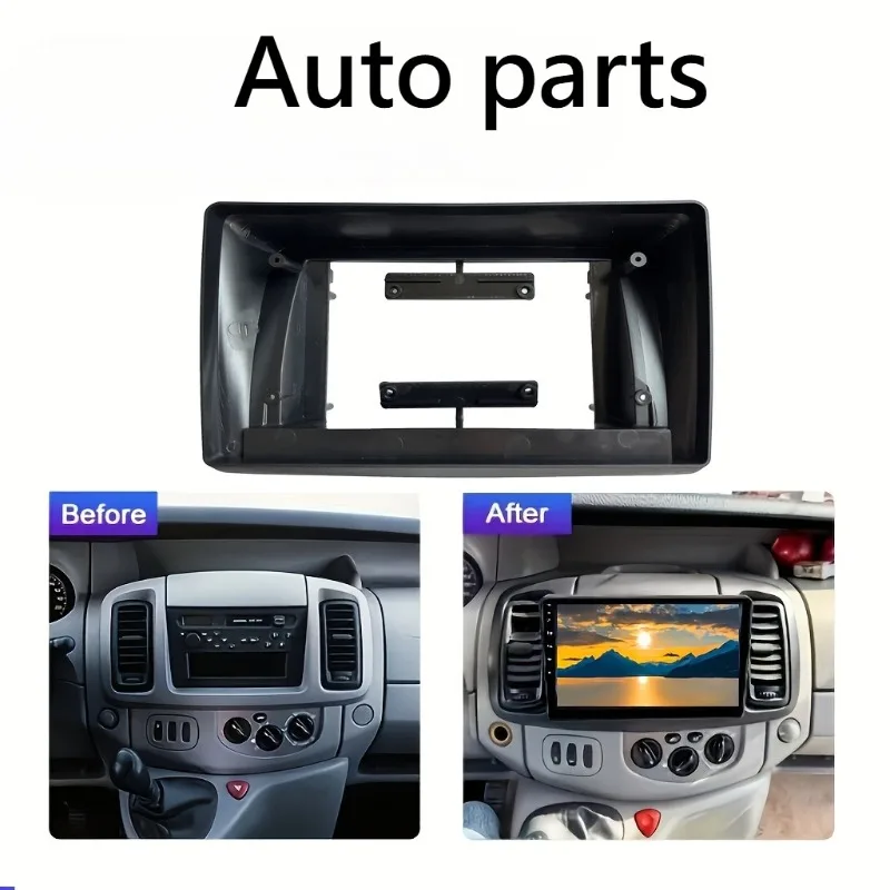 FOR 2001-2010 RENAULT TRAFIC For 2006-2010 OPEL VIVARO For 2006-2014 NISSAN PRIMASTAR 10.1INCH Radio Android stereo frame
FOR 2001-2010 RENAULT TRAFIC For 2006-2010 OPEL VIVARO For 2006-2014 NISSAN PRIMASTAR 10.1INCH Radio Android stereo frame