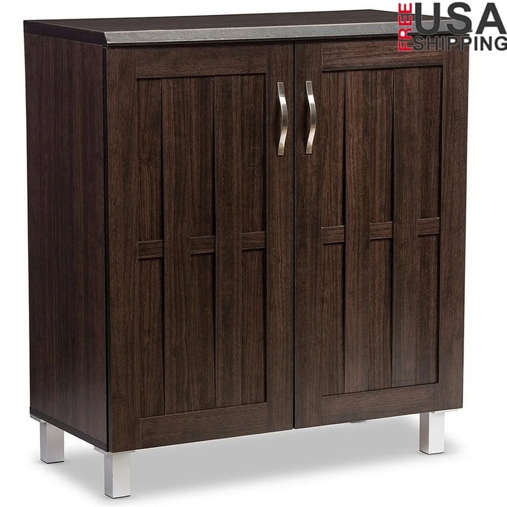 Dark Brown Sideboard Storage Cabinet with Double Doors and Shelf Contemporary Engineered Wood Entryway or Dining Room Furniture
Dark Brown Sideboard Storage Cabinet with Double Doors and Shelf Contemporary Engineered Wood Entryway or Dining Room Furniture