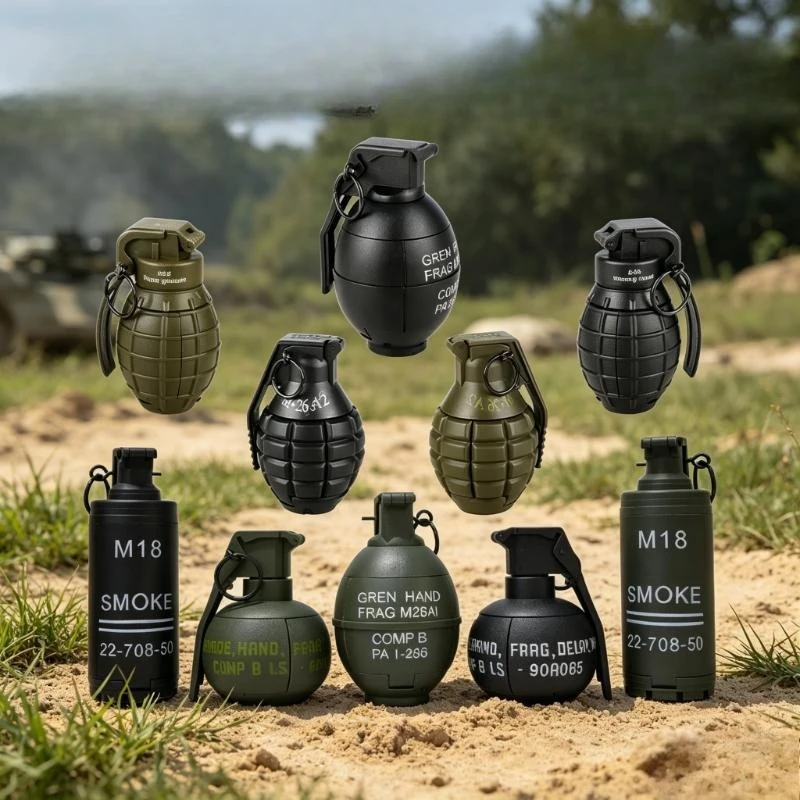 M67 Smoke Grenade Replica Toy, Water Burst Novelty Toy, 10 Different Styles Game Prop Model for Outdoor Play
M67 Smoke Grenade Replica Toy, Water Burst Novelty Toy, 10 Different Styles Game Prop Model for Outdoor Play